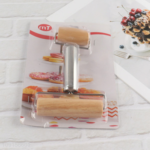 New Product Wooden Dough Roller Small Rolling Pin for Cooking Baking
