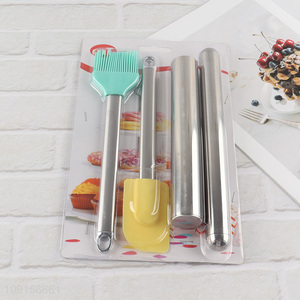 Factory Price 4PCS Baking Tools Set Heat Resistant Non-Stick Bakeware Set
