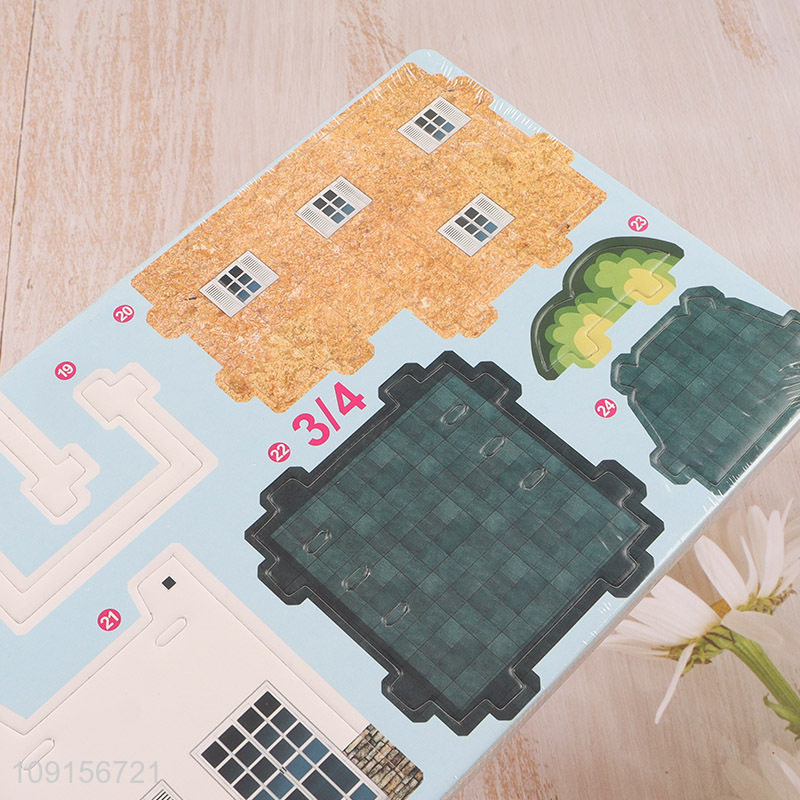 China supplier kids educational toys diy 3d puzzle toys