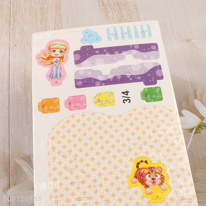 Most popular children educational toy 3d puzzle toys