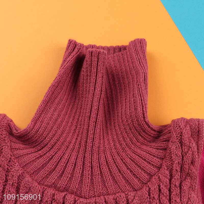 Factory price windproof detachable false collar neck warmer