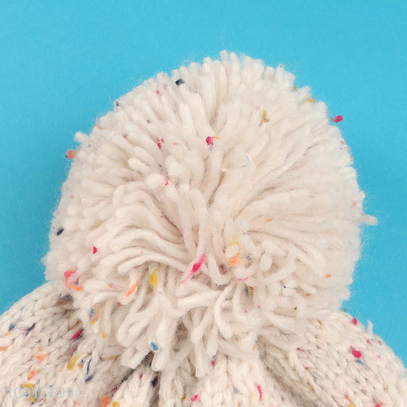 Online wholesale warm winter knitted hat beanies hat