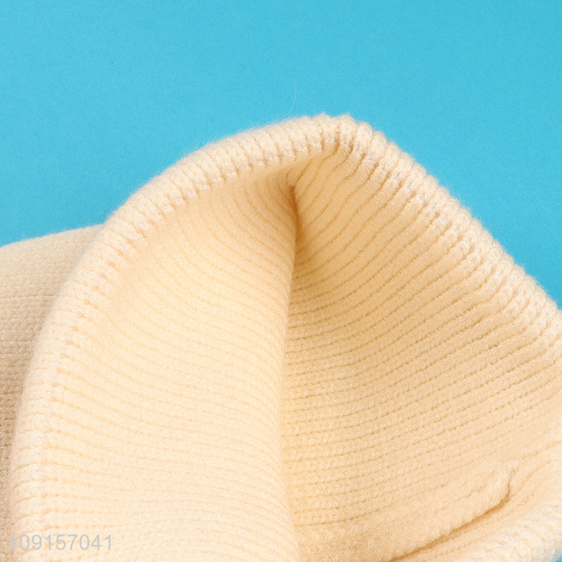Hot products simple fashion knitted hat beanies hat for winter
