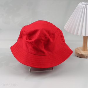 Hot items red fashion outdoor sun hat fisherman hat for sale
