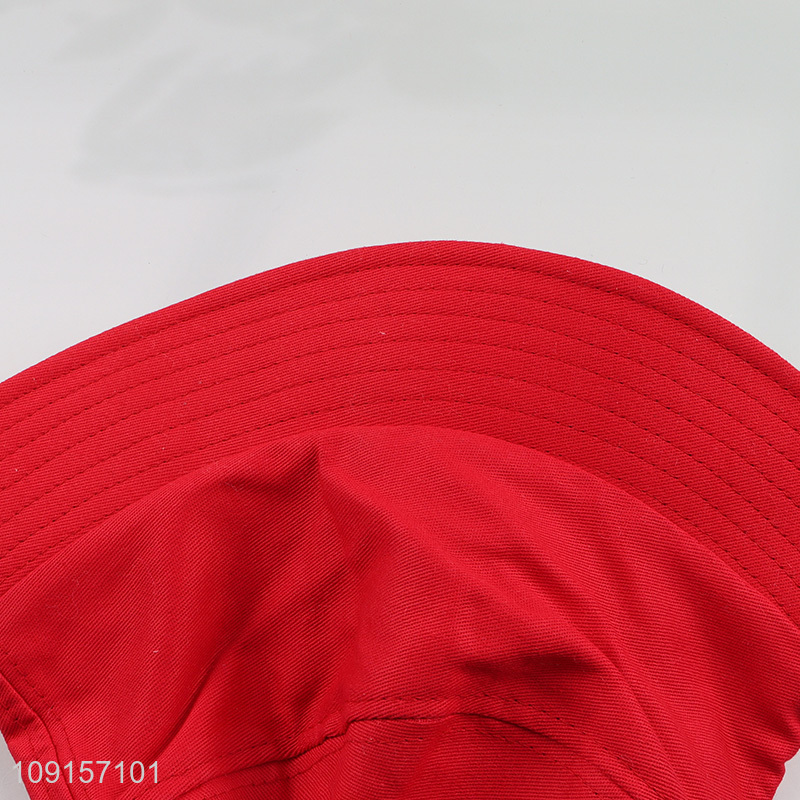 Hot items red fashion outdoor sun hat fisherman hat for sale