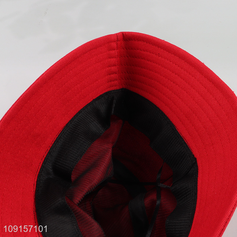 Hot items red fashion outdoor sun hat fisherman hat for sale