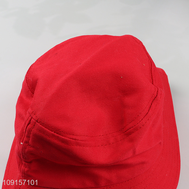 Hot items red fashion outdoor sun hat fisherman hat for sale