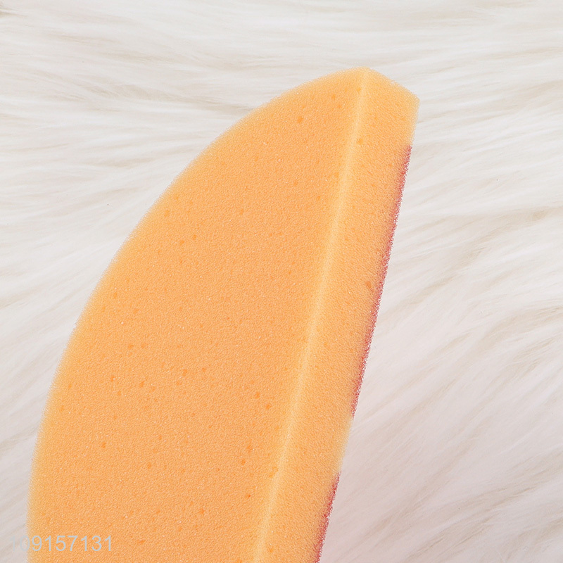 Good price orange shape body cleaning bath sponge shower sponge