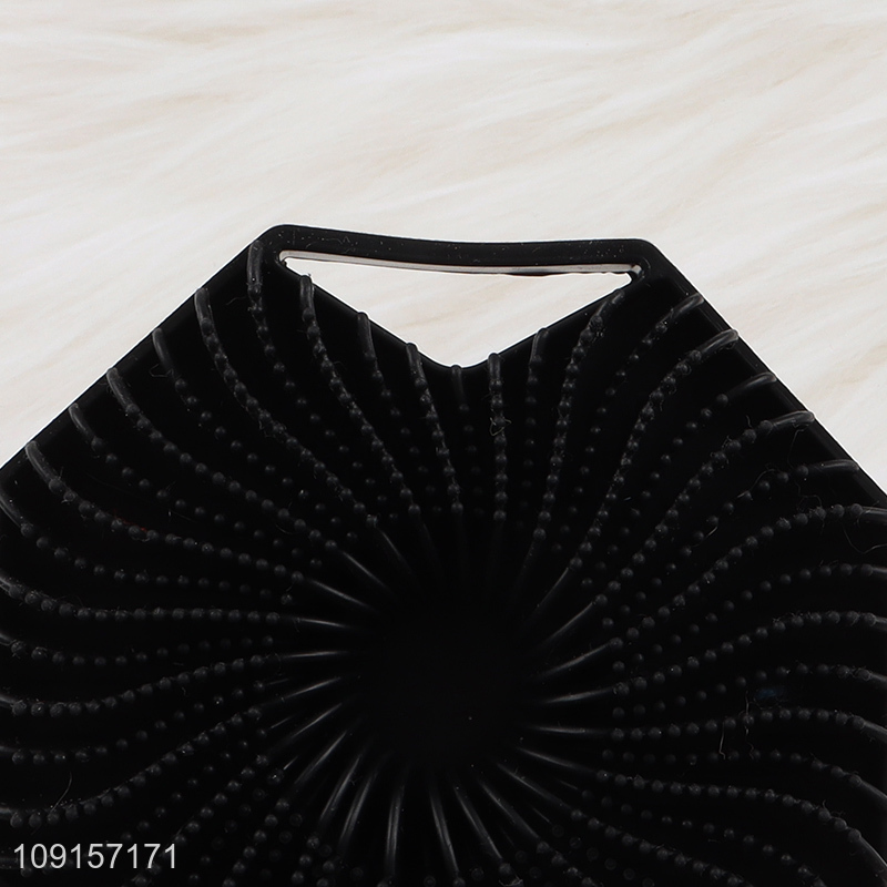 Factory wholesale black body scrubber bath brush shower brush