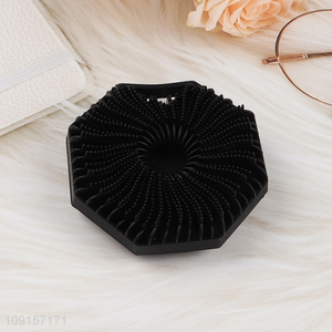 Factory wholesale black body scrubber bath brush shower brush