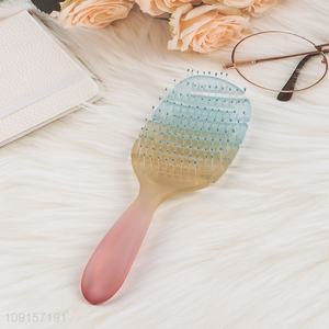 Latest products wide teeth massage hair comb hair brush for sale