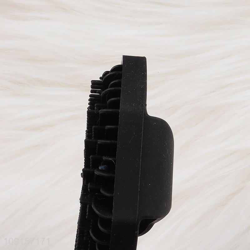 Factory wholesale black body scrubber bath brush shower brush