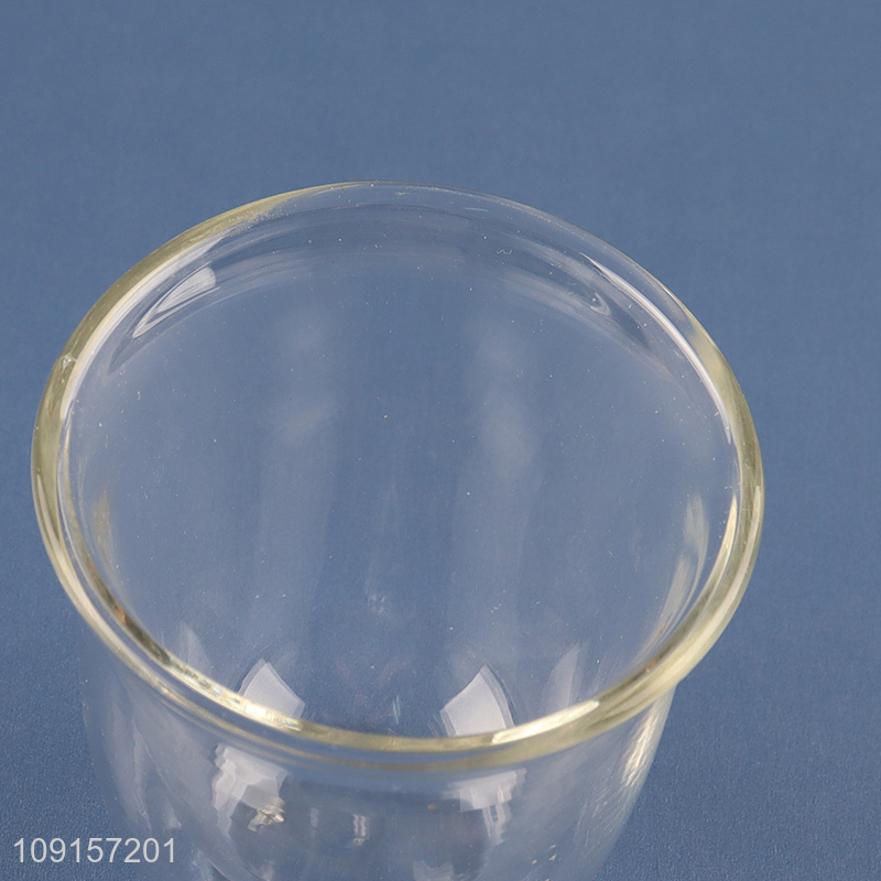 Hot selling unbreakable double wall glass cup water cup drinking cup