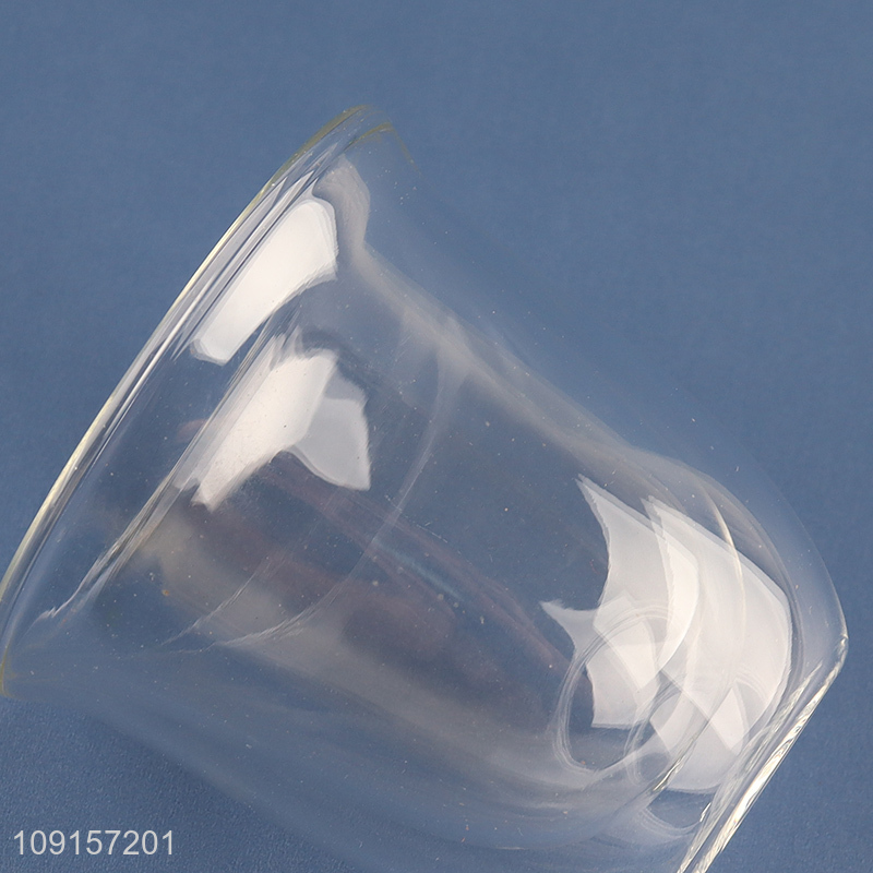 Hot selling unbreakable double wall glass cup water cup drinking cup