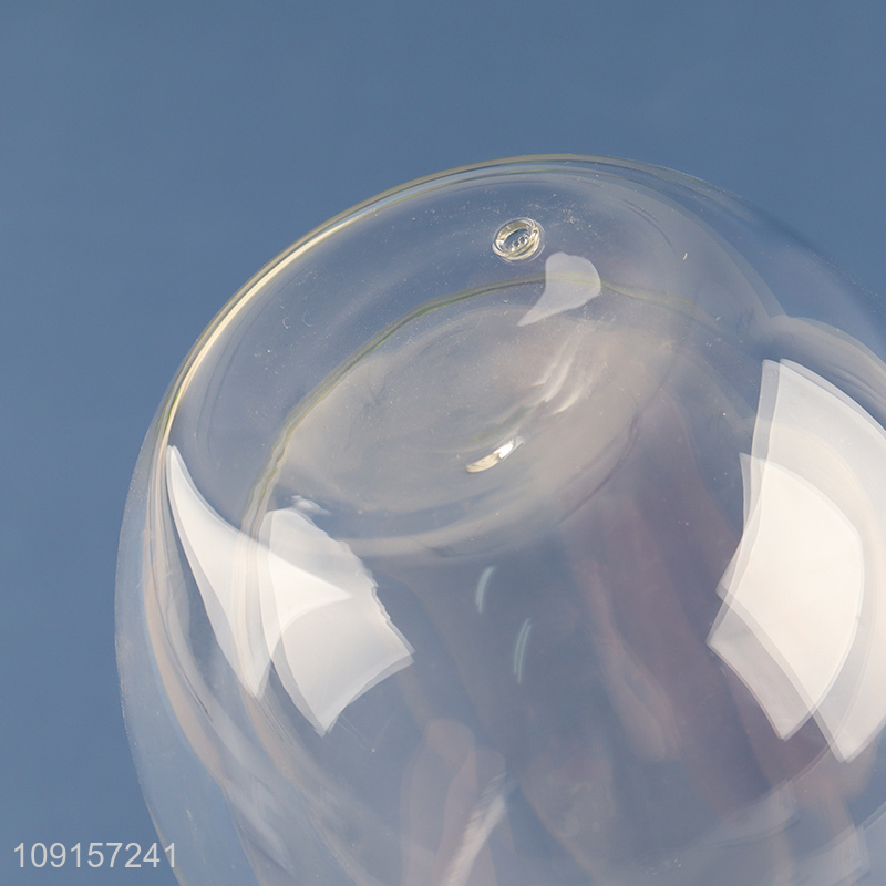 Factory price double wall glass clear coffee cup juice cup for sale