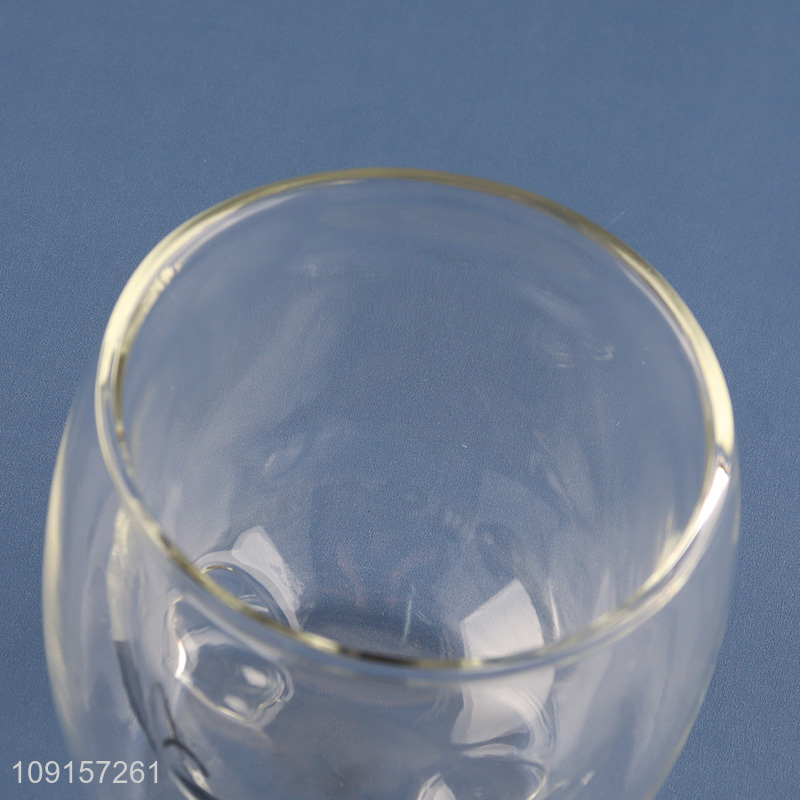 Yiwu market cartoon panda double wall water cup drinking cup