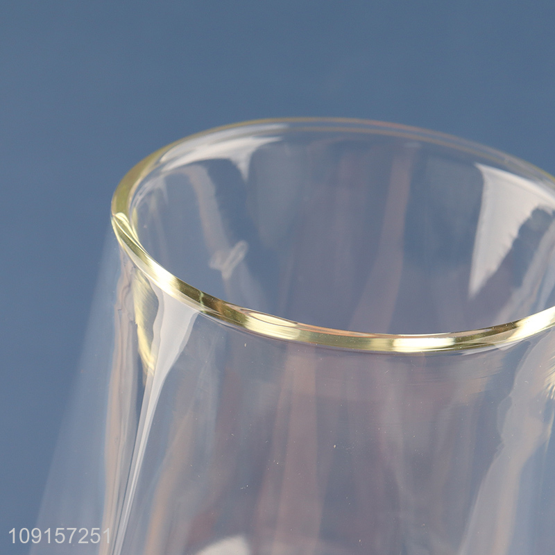 Top products double wall glass clear coffee cup water cup drinking cup