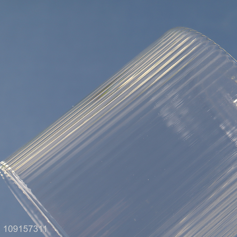 Best selling home office glass clear water cup drinking cup wholesale