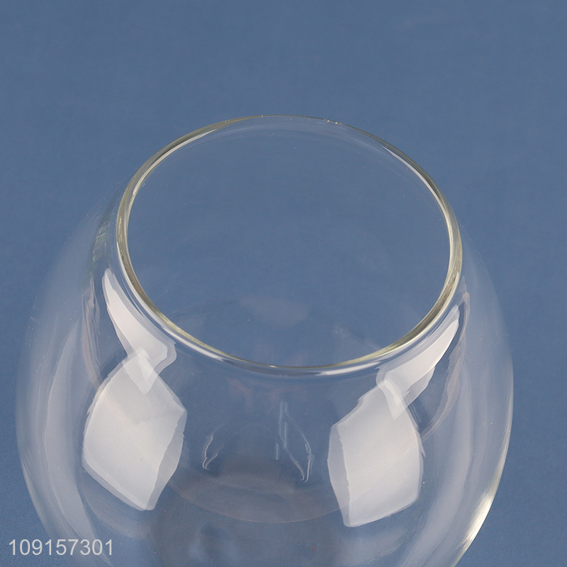 Online wholesale round glass unbreakable water cup drinking cup coffee cup