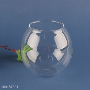Online wholesale round glass unbreakable water cup drinking cup coffee cup