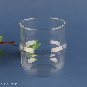 Good price clear unbreakable glass cup water cup drinking cup coffee cup
