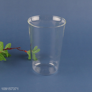 Top quality unbreakable glass 450ml water cup drinking cup water mug