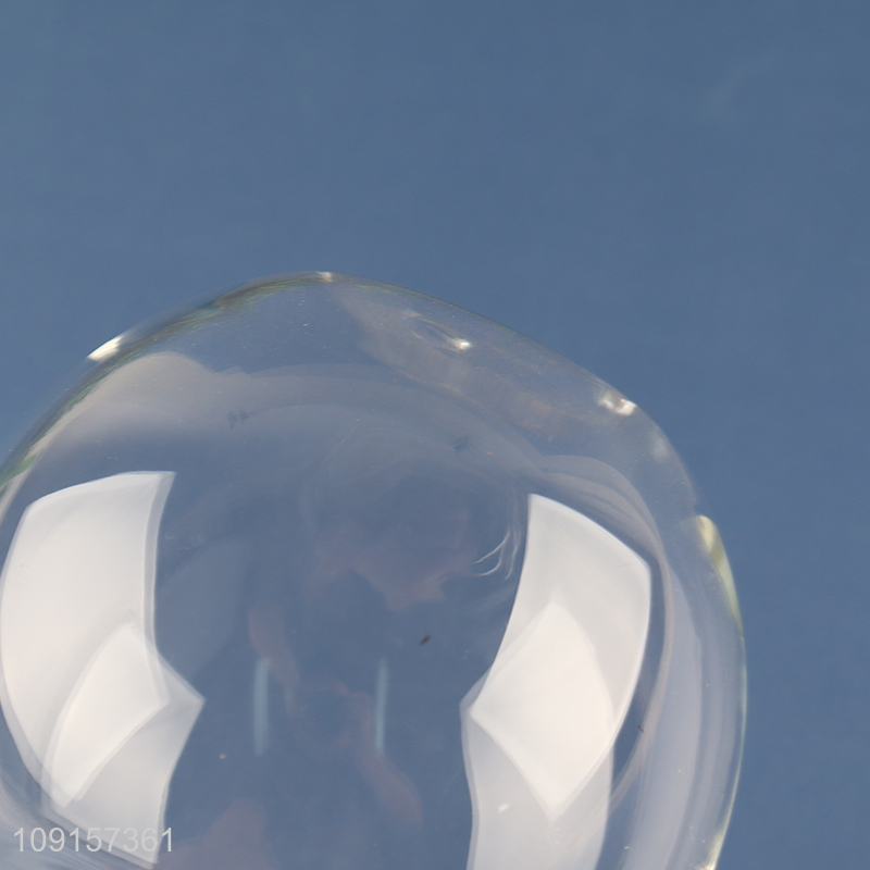 China wholesale round glass cup 300ml coffee cup drinking cup