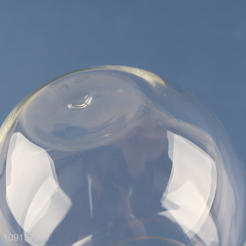 China wholesale round glass cup 300ml coffee cup drinking cup