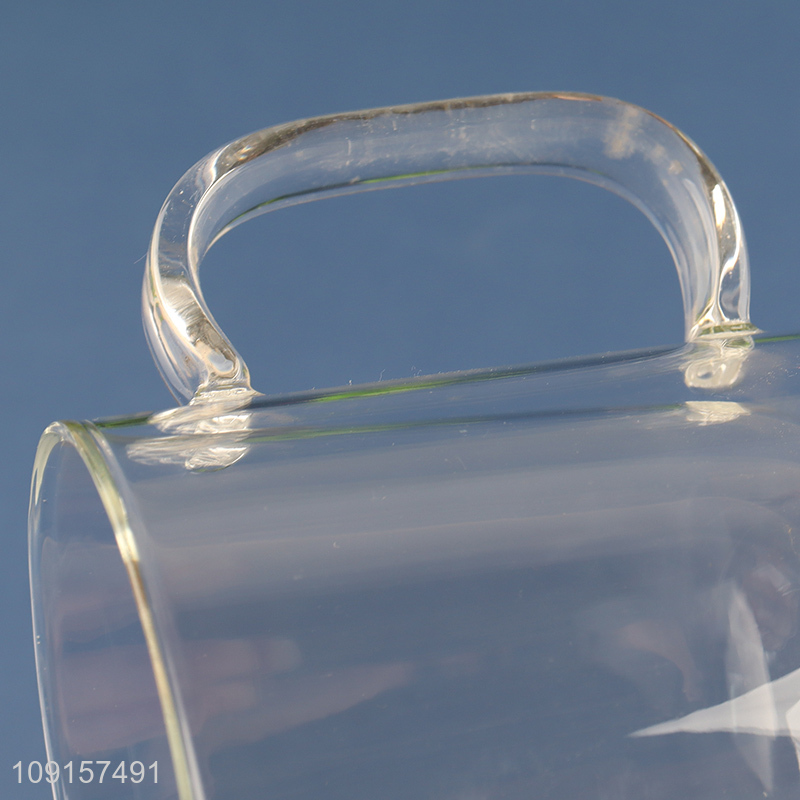 New arrival double wall unbreakable glass 350ml drinking cup water mug