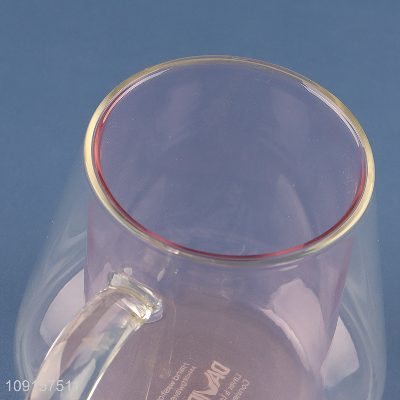 Popular products double wall unbreakable drinking cup water mug glass cup