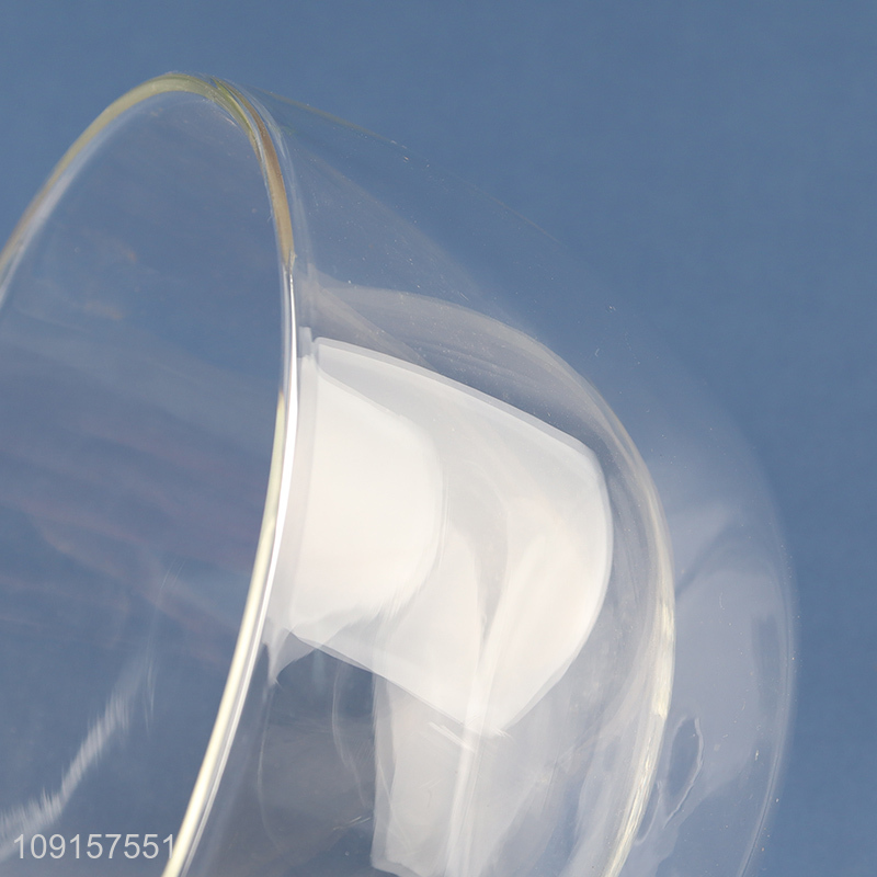 Low price double wall glass kitchen mini salad bowl for sale