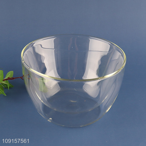 Best selling glass unbreakable salad mixing bowl for household