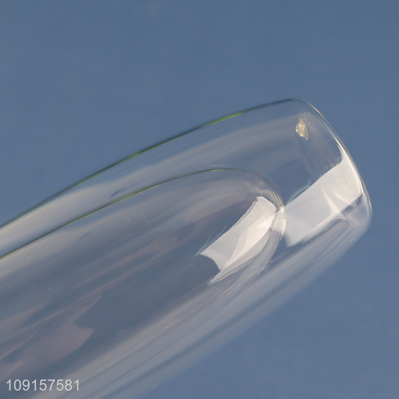 Best quality glass clear double wall champagne glasses whisky glasses