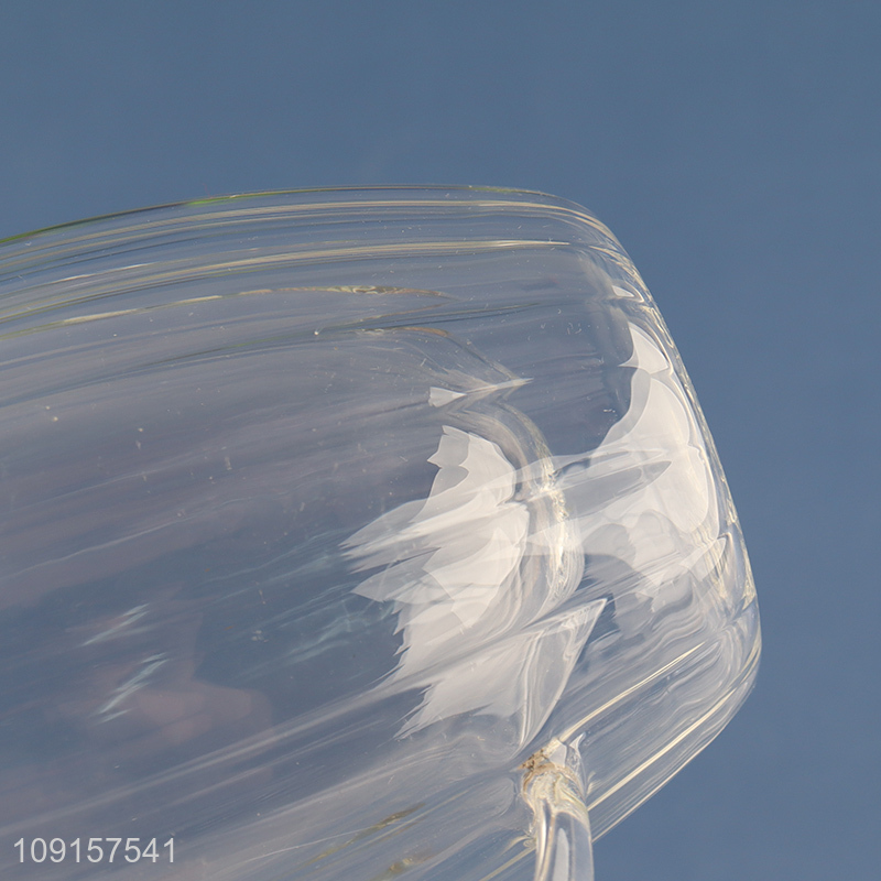 Factory direct sale double wall glass drinking cup water mug coffee cup