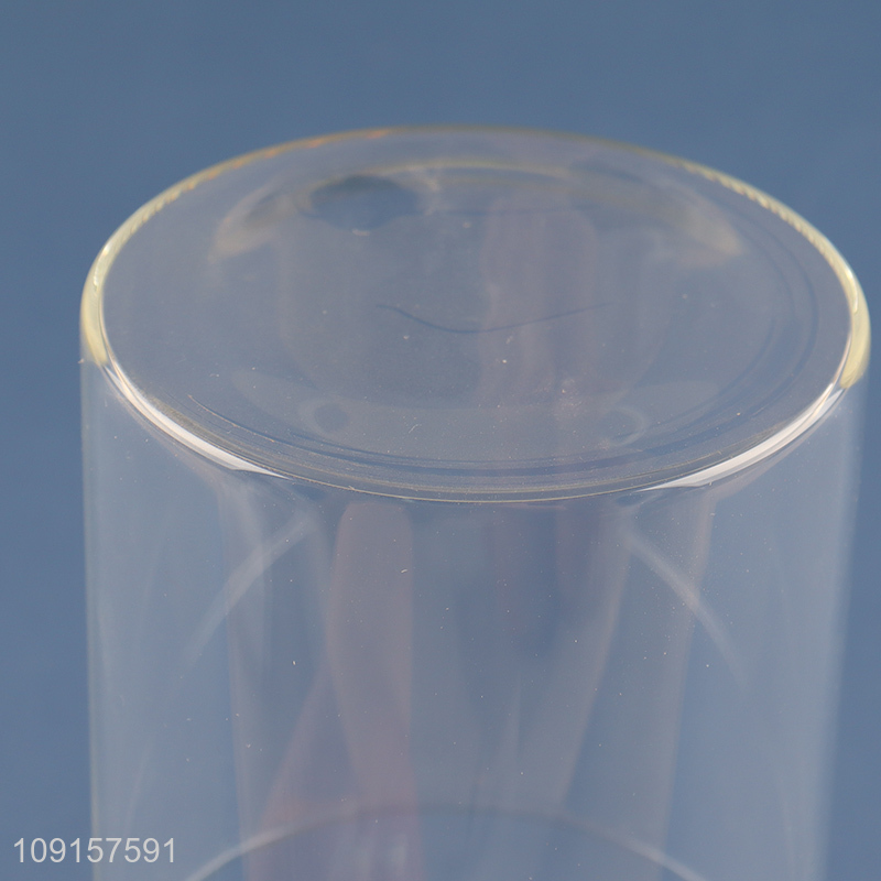 Top quality clear sealed glass storage jar candy jar with lid