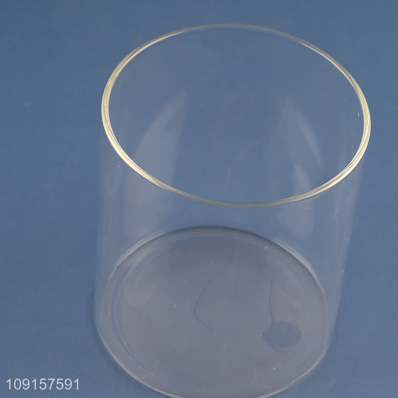 Top quality clear sealed glass storage jar candy jar with lid