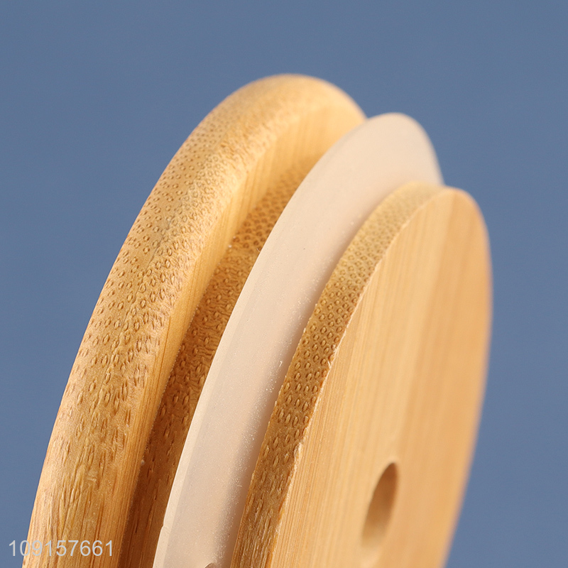 Factory wholesale clear glass 480ml straw cup coffee cup drinking cup with lid