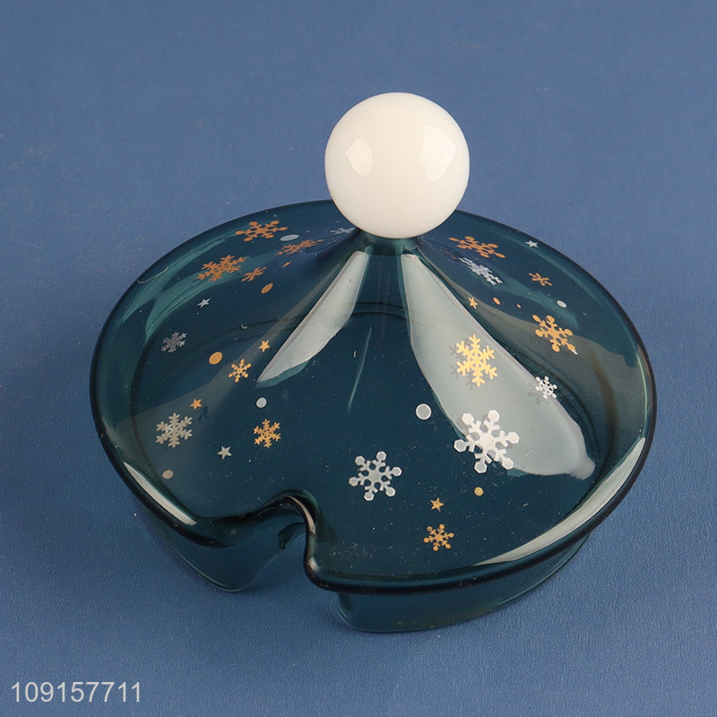 Best selling christmas series xmas tree shape glass cup water cup