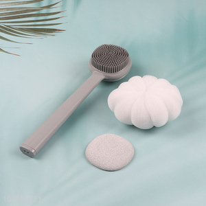 New Product Bath Body Brush Back Scrubber Set with Long Handle