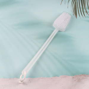 China Imports Plastic Handle Bath Brush Body Scrubber for Shower