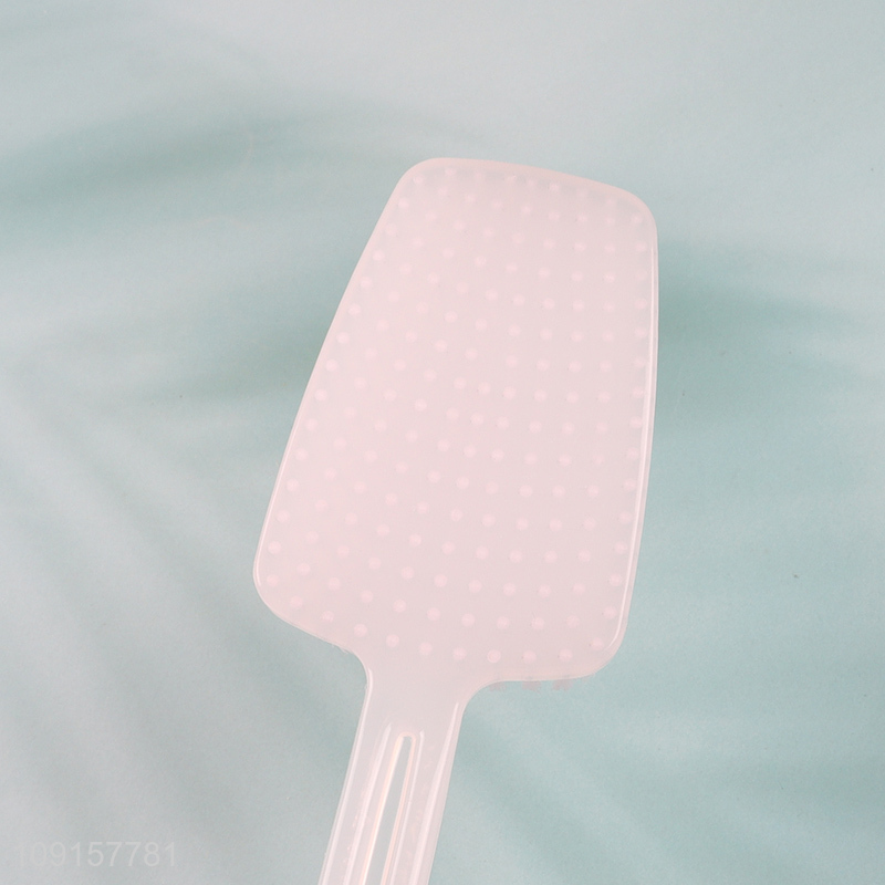 China Imports Plastic Handle Bath Brush Body Scrubber for Shower