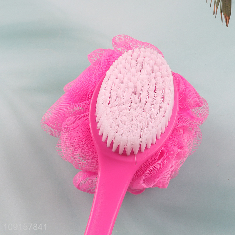 High Quality Double Sided Bath Body Brush Loofah Back Scrubber