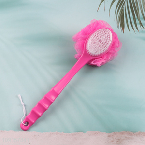 High Quality Double Sided Bath Body Brush Loofah Back Scrubber