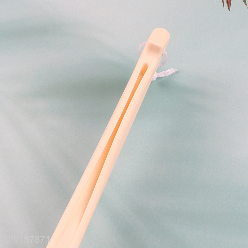 Good Quality Plastic Handle Double Sided Bath Brush Body Scrubber