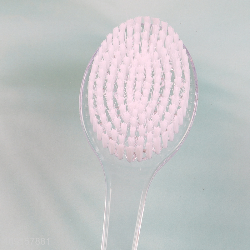 China Imports Bath Brush Back Scrubber with Plastic Long Handle