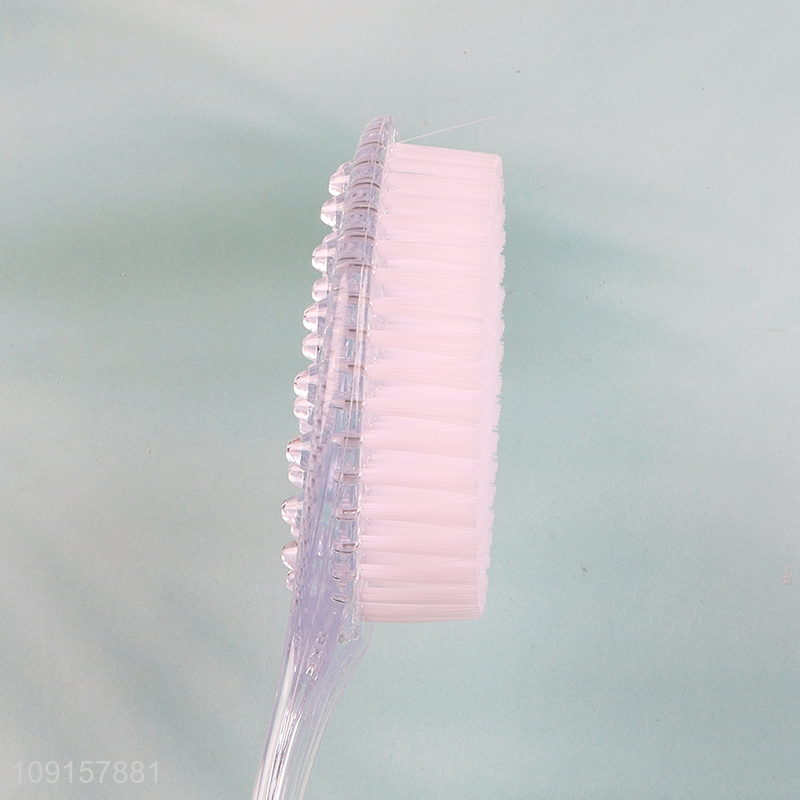 China Imports Bath Brush Back Scrubber with Plastic Long Handle