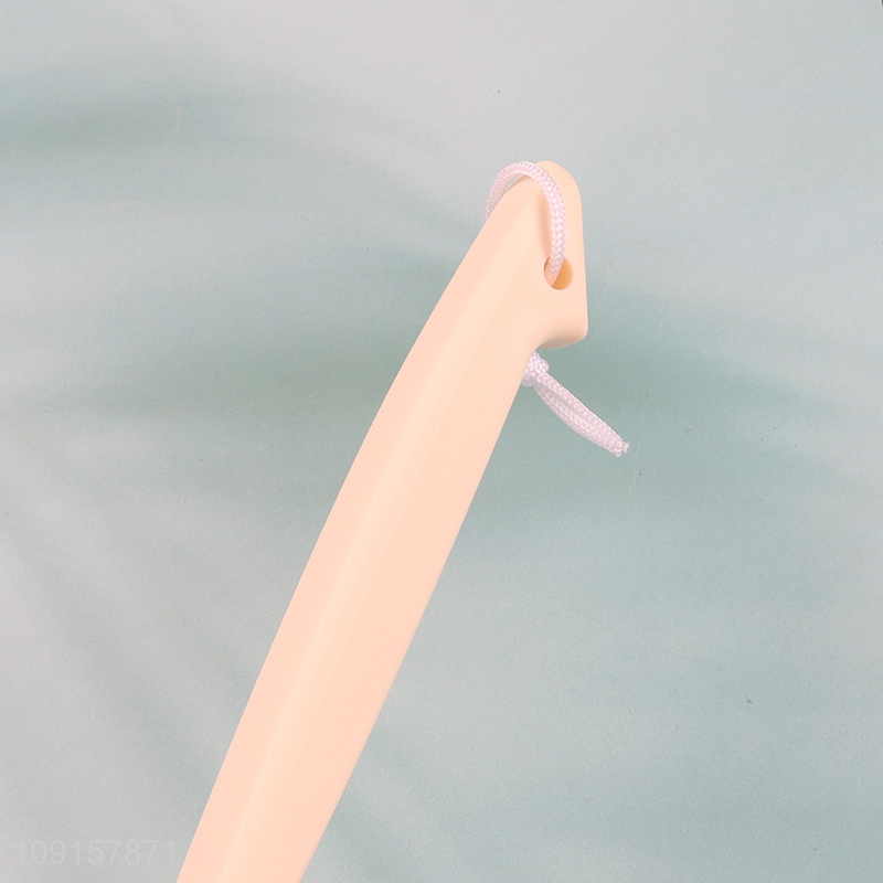 Good Quality Plastic Handle Double Sided Bath Brush Body Scrubber