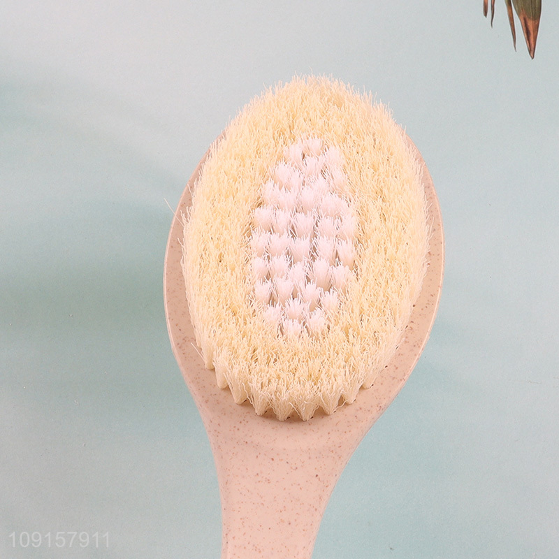 Online Wholesale Bath Shower Brush Back Scrubber with Long Handle