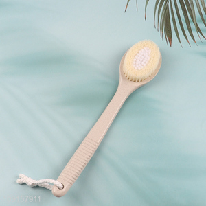 Online Wholesale Bath Shower Brush Back Scrubber with Long Handle