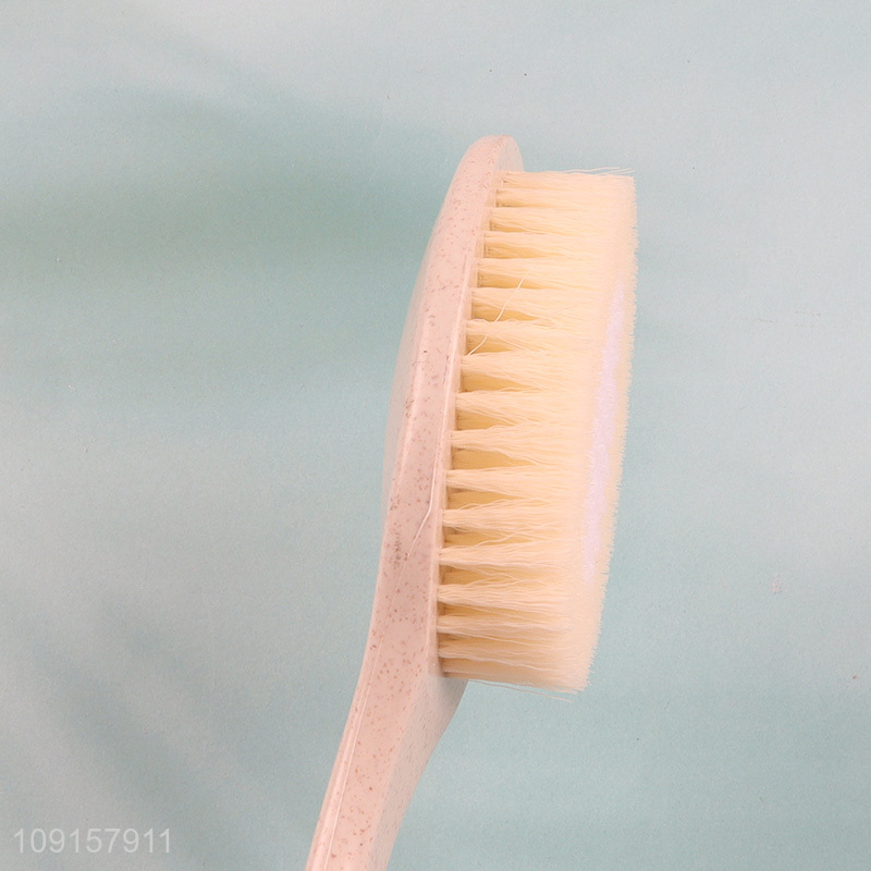 Online Wholesale Bath Shower Brush Back Scrubber with Long Handle